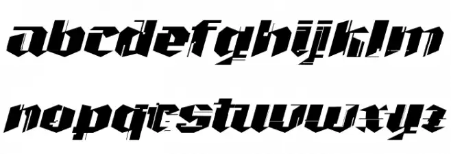 Cyberthic Caratteri MINUSCOLO