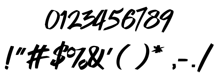Cyberthrone Font OTHER CHARS