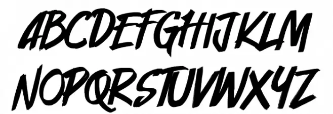 Cyberthrone Schriftart Groß