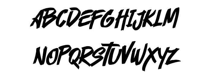 Cyberthrone Font LOWERCASE