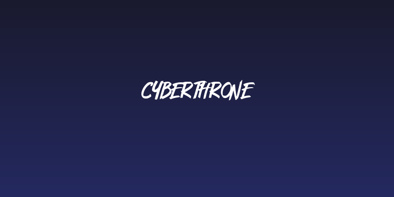 Cyberthrone Social Header