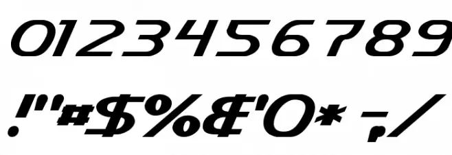 Cybertron Metals  Normal Font OTHER CHARS