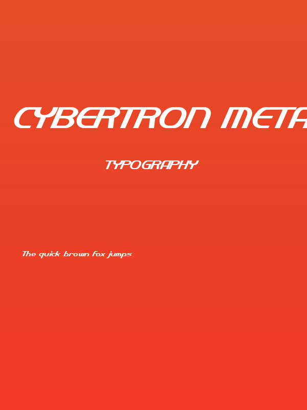 Cybertron Metals  Normal Poster