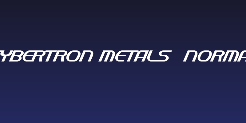 Cybertron Metals  Normal Social Header