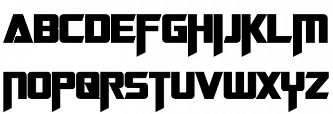 Cybertron Moviecaps Bold Шрифта ВЕРХНИЙ