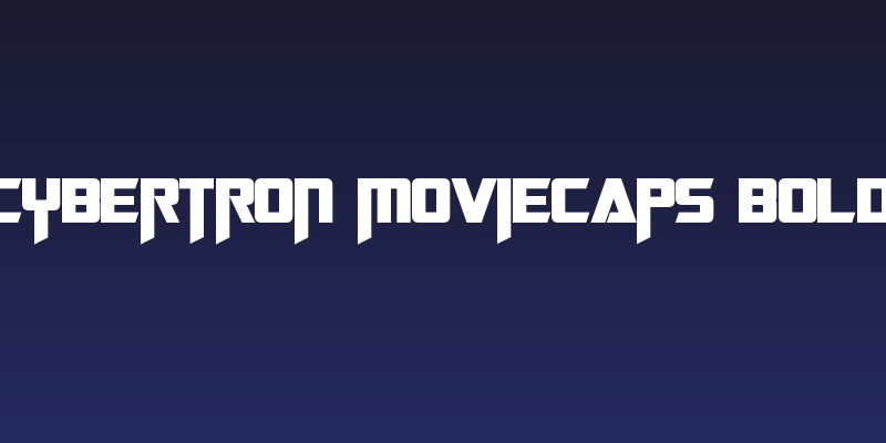 Cybertron Moviecaps Bold Social Header