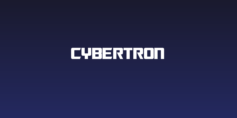Cybertron Social Header