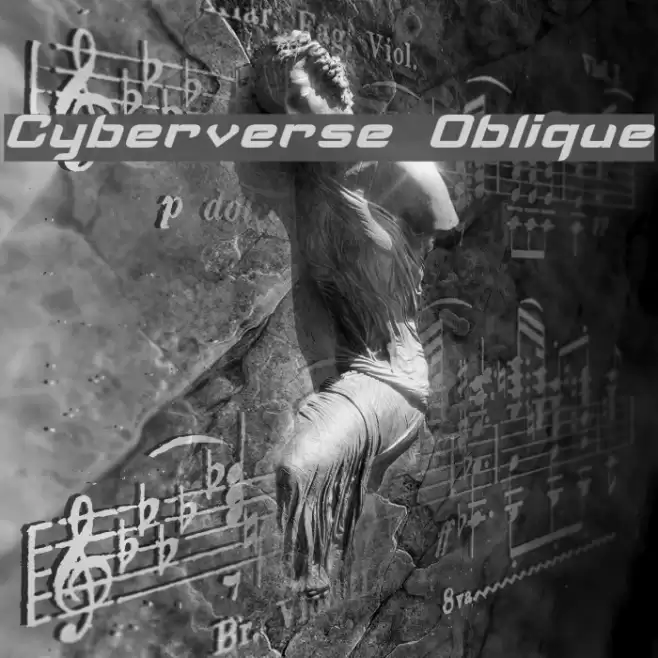 Cyberverse Oblique Шрифта examples