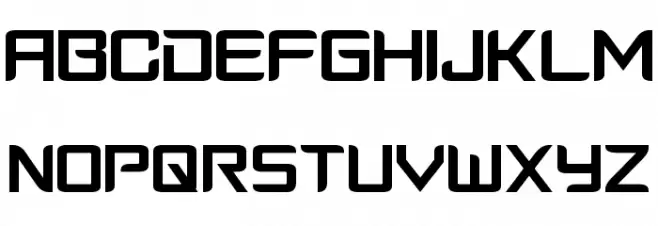 Cyberverse Fonte MAIÚSCULAS