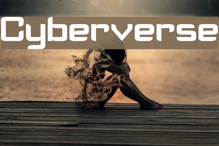 Cyberverse Font examples