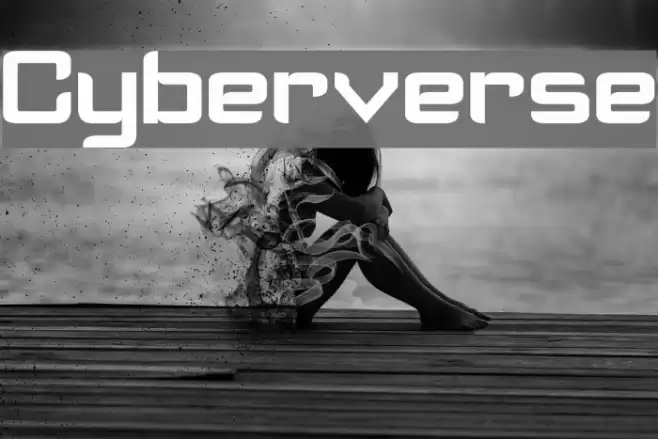 Cyberverse Шрифта examples