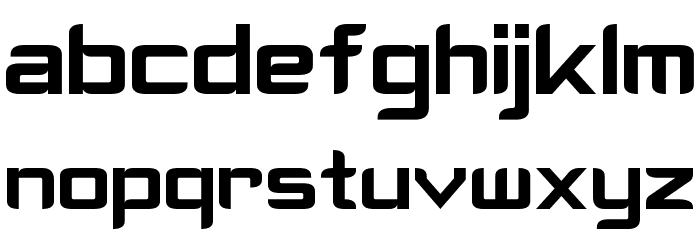 Cyberverse Font LOWERCASE
