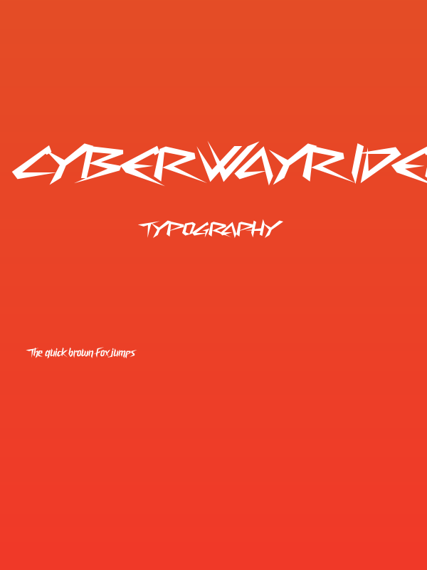 Cyberway Riders Poster