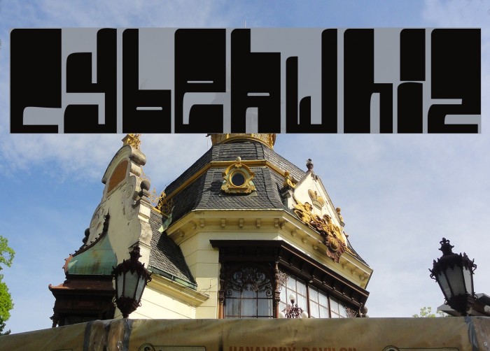 Cyberwhiz Font examples