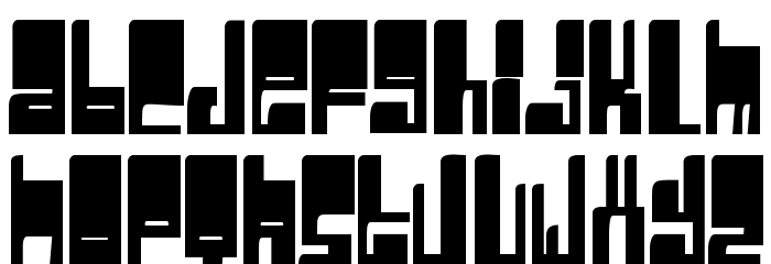 Cyberwhiz Font Litere mici