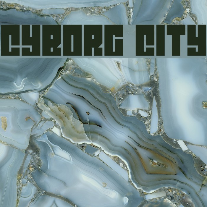 Cyborg City Font examples