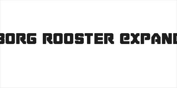 Cyborg Rooster Expanded Logo