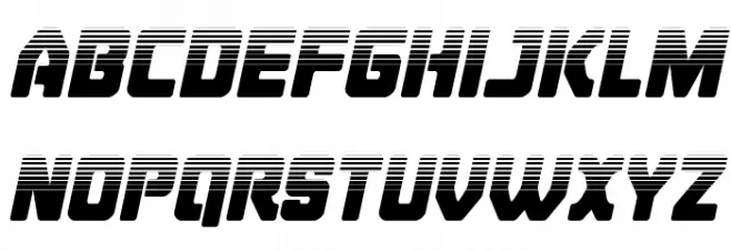 Cyborg Rooster Halftone Italic Schriftart Kleinbuchstaben