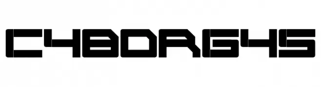 Cyborg45  Frei Schriftart Herunterladen
