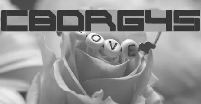 Cyborg45 Font examples