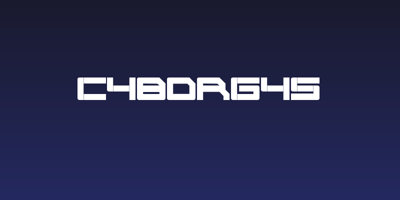 Cyborg45 Social Header