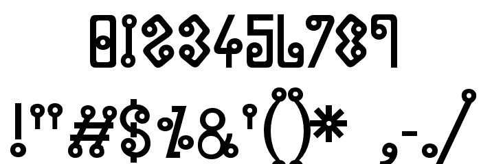 Cyclin Font OTHER CHARS