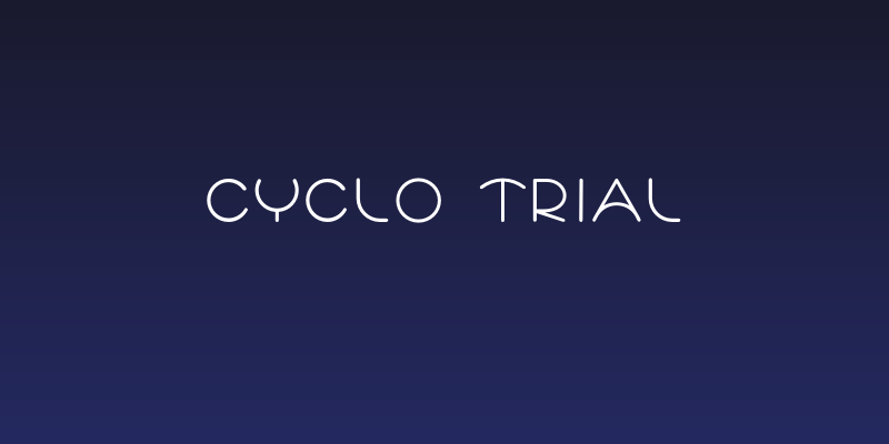 Cyclo Trial Social Header