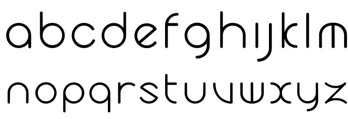 Cyclo Trial Font LOWERCASE