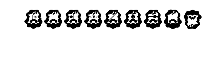 Cyclop Font OTHER CHARS