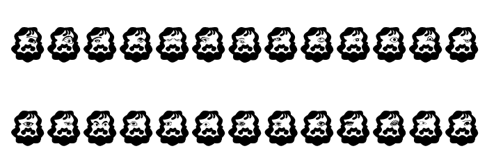 Cyclop Font LOWERCASE
