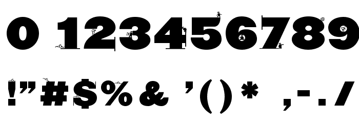 CyclopsBlax4Dirk Font OTHER CHARS