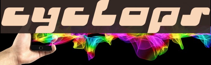 Cyclops Schriftart examples