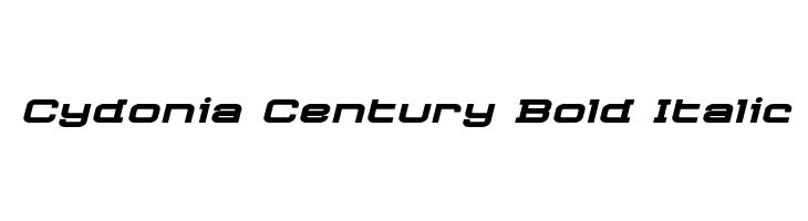 Cydonia Century Bold Italic  Free Fonts Download