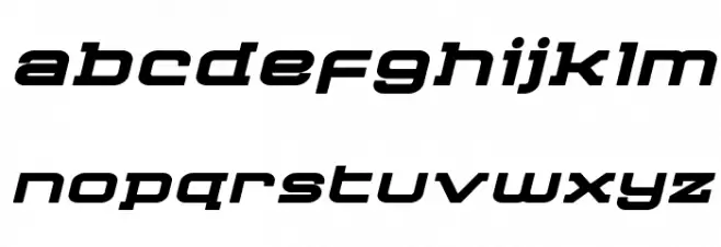 Cydonia Century Bold Italic Caratteri MINUSCOLO