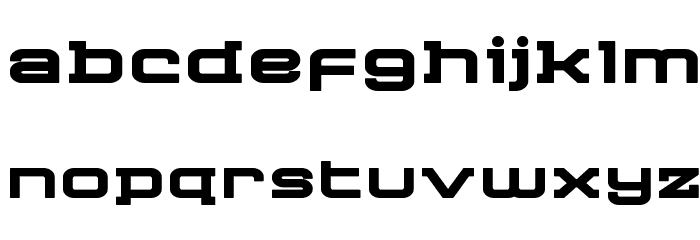 Cydonia Century Bold Font LOWERCASE