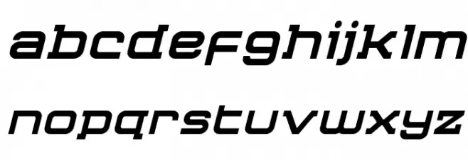 Cydonia Century Condensed Italic Fuentes MINÚSCULAS