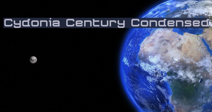 Cydonia Century Condensed Example 3