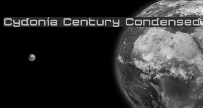 Cydonia Century Condensed Font examples