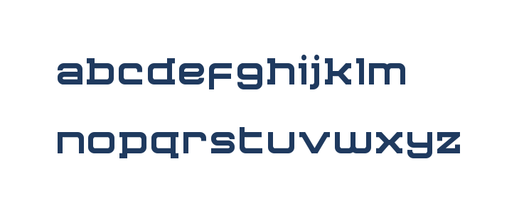Cydonia Century Condensed Lowercase