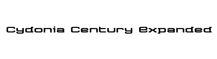 Cydonia Century Expanded  免费字体下载