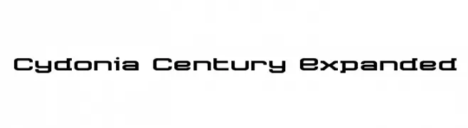 Cydonia Century Expanded  免费字体下载