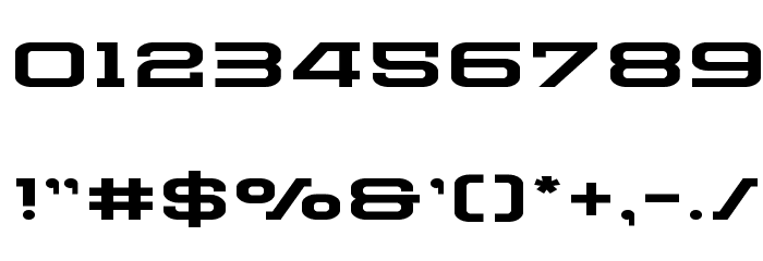 Cydonia Century Expanded Font OTHER CHARS