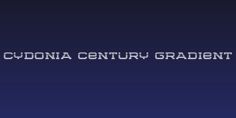 Cydonia Century Gradient Social Header