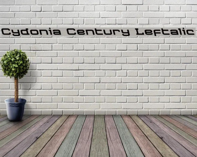 Cydonia Century Leftalic Example 1