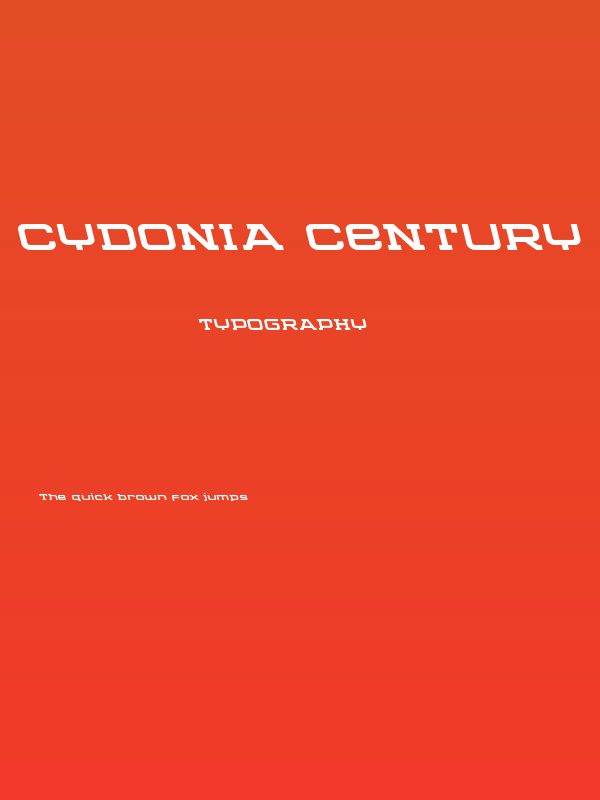 Cydonia Century Leftalic Poster
