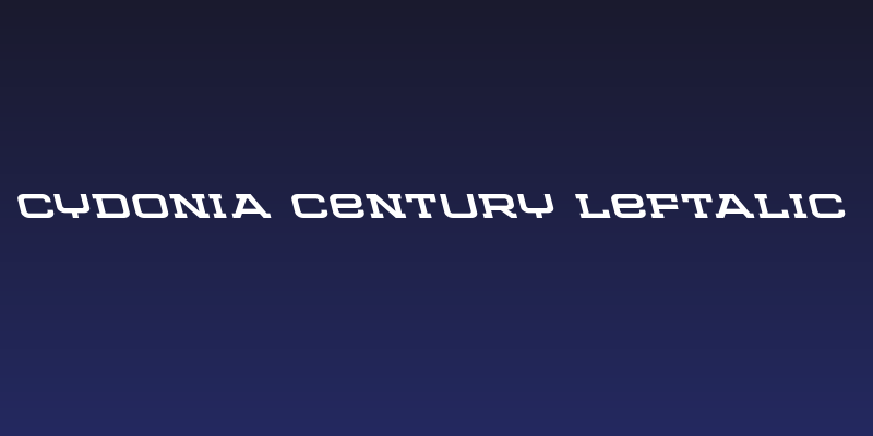 Cydonia Century Leftalic Social Header
