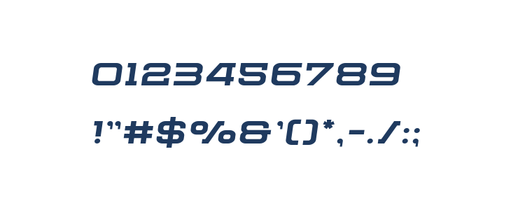 Cydonia Century Semi-Italic Other Characters