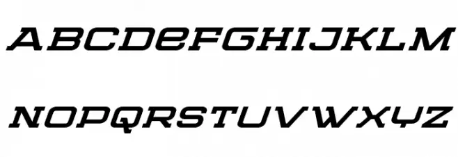 Cydonia Century Super-Italic Шрифта ВЕРХНИЙ