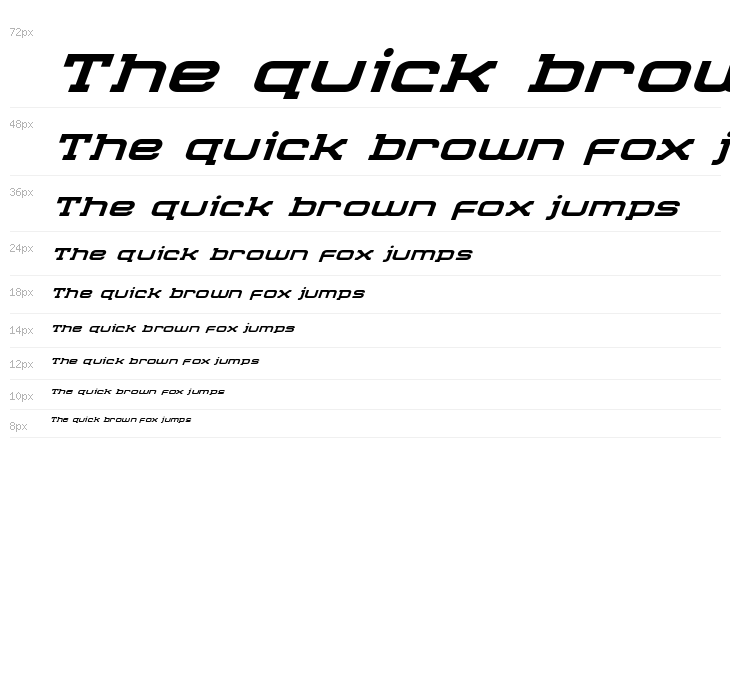 Cydonia Century Super-Italic Waterfall