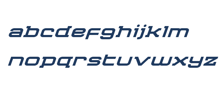 Cydonia Century Super-Italic Lowercase